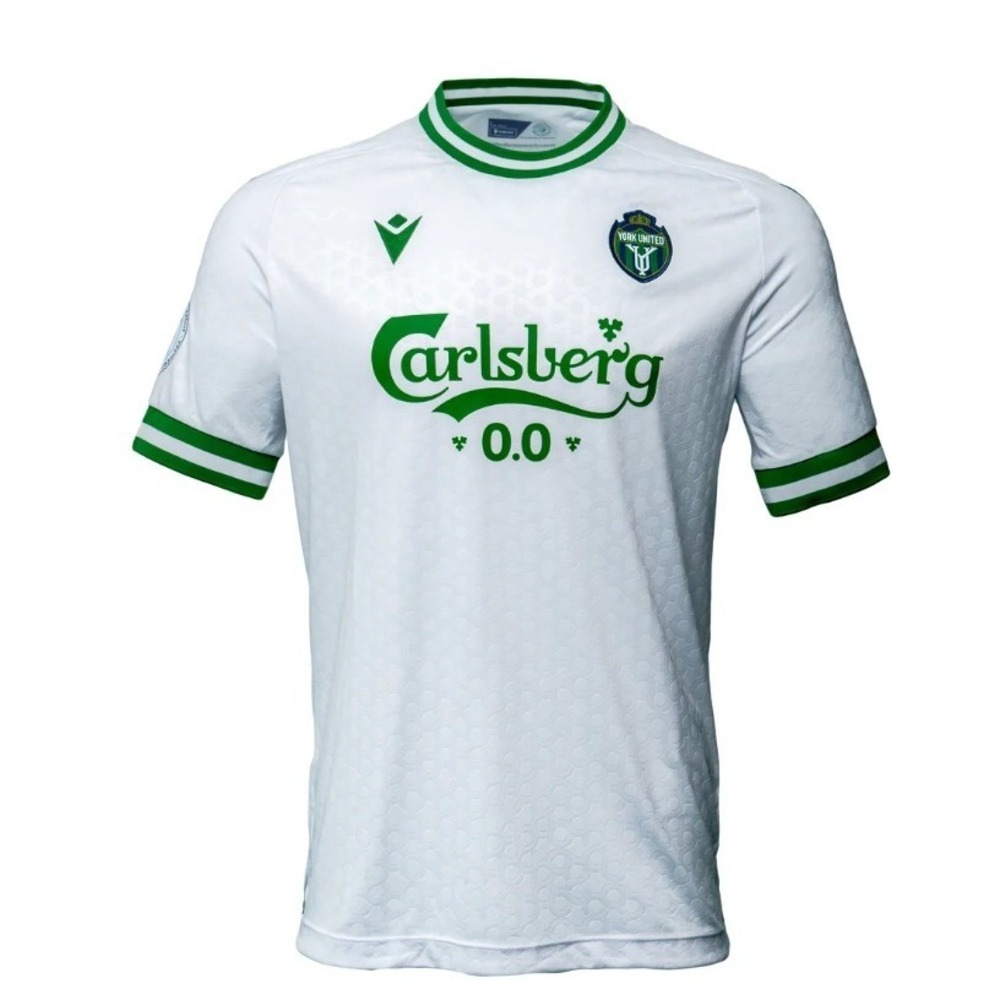Macron Women's White York United FC 2025 Alternate Match Jersey NWT Size L - Picture 2 of 12